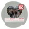 Light Grey Suede Mat Board for 24x24 Frames - Heart Opening for 20x20 Photos